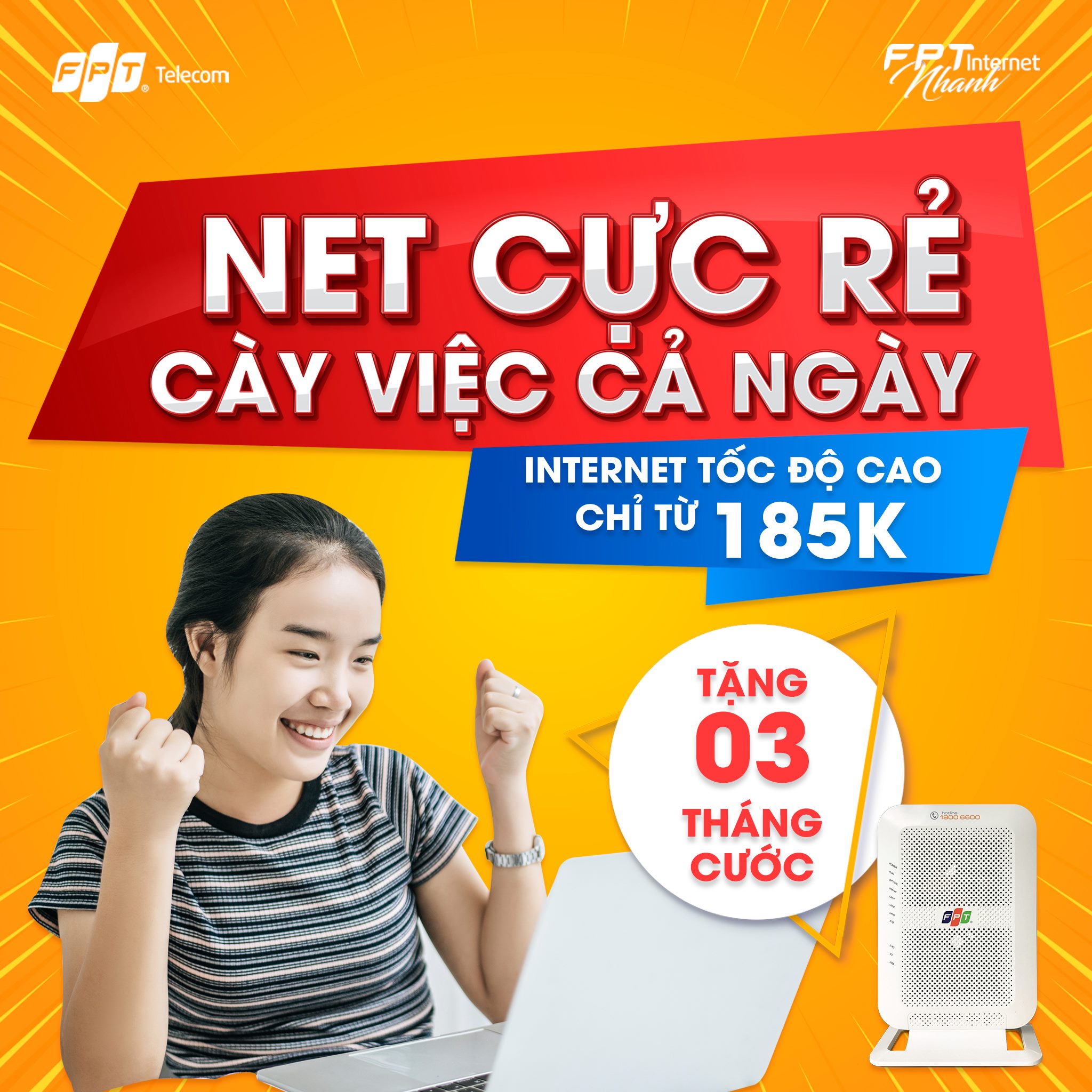 Lắp mạng FPT tại Hà Giang với giá cước siêu rẻ