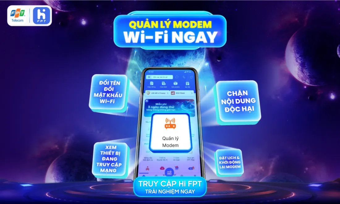 Giải Mã 4 Lỗi Mạng Thường Gặp & Cách Khắc Phục Qua App Hi FPT