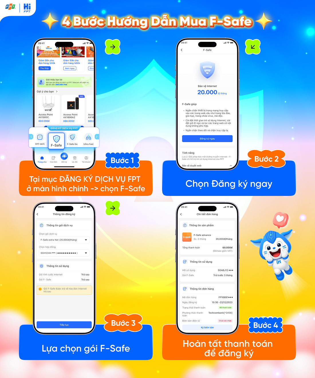 C&aacute;ch k&iacute;ch hoạt F-Safe nhanh ch&oacute;ng