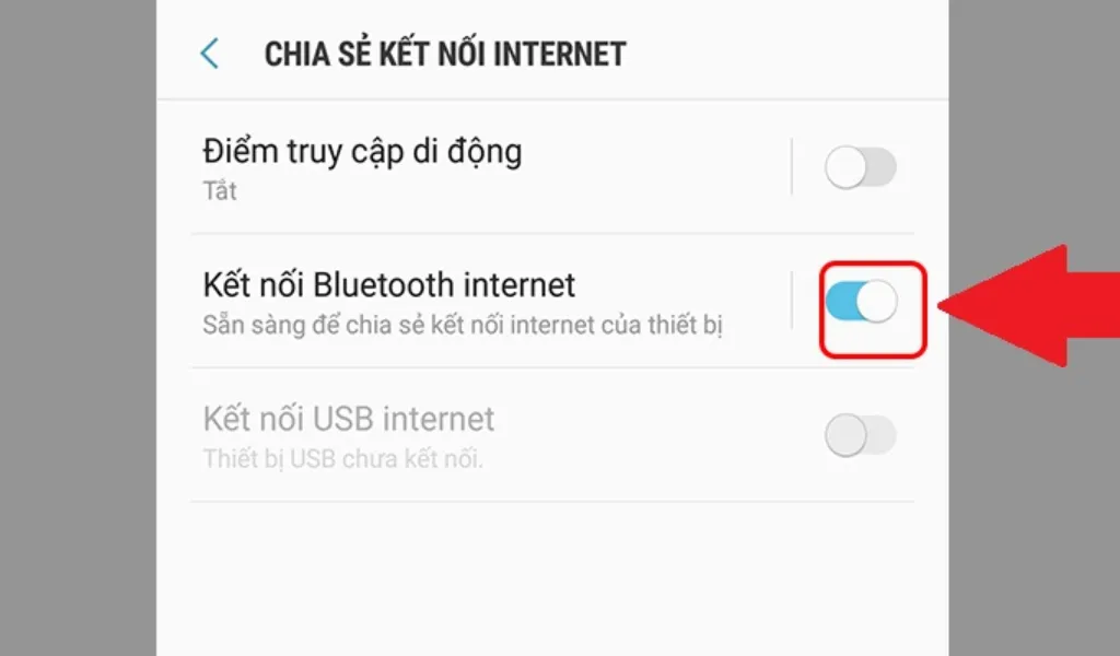 chia sẻ Wi-Fi từ điện thoại sang m&aacute;y t&iacute;nh bằng Bluetooth