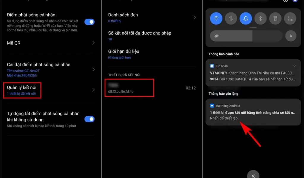 Ph&aacute;t Wifi từ Android sang m&aacute;y t&iacute;nh