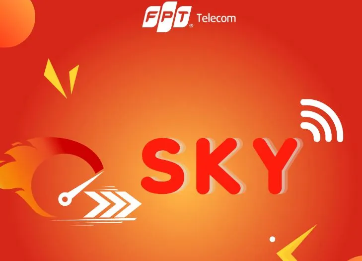 Gói SKY FPT - Tốc độ 1024 Mbps truy cập Internet không giới hạn
