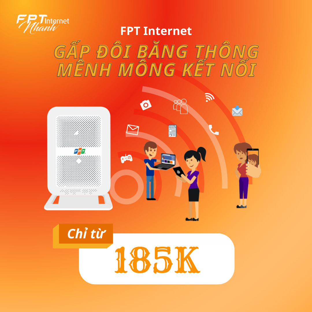 Lắp đặt internet FPT tại Huế