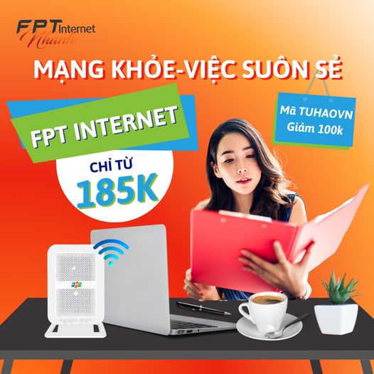 Lắp mạng Internet FPT - giá rẻ chất lượng miễn chê!