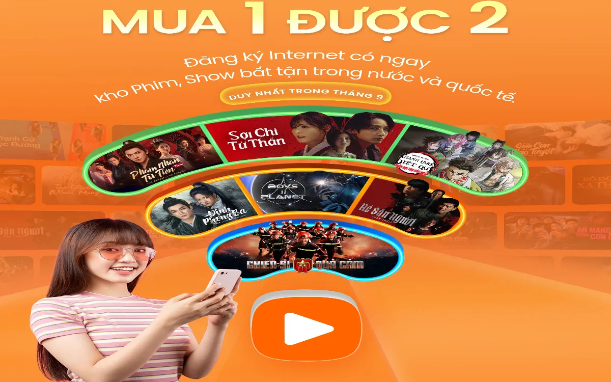 Ưu đãi lắp mạng FPT tặng FPT Play cho khách hàng mới tháng 9/2025