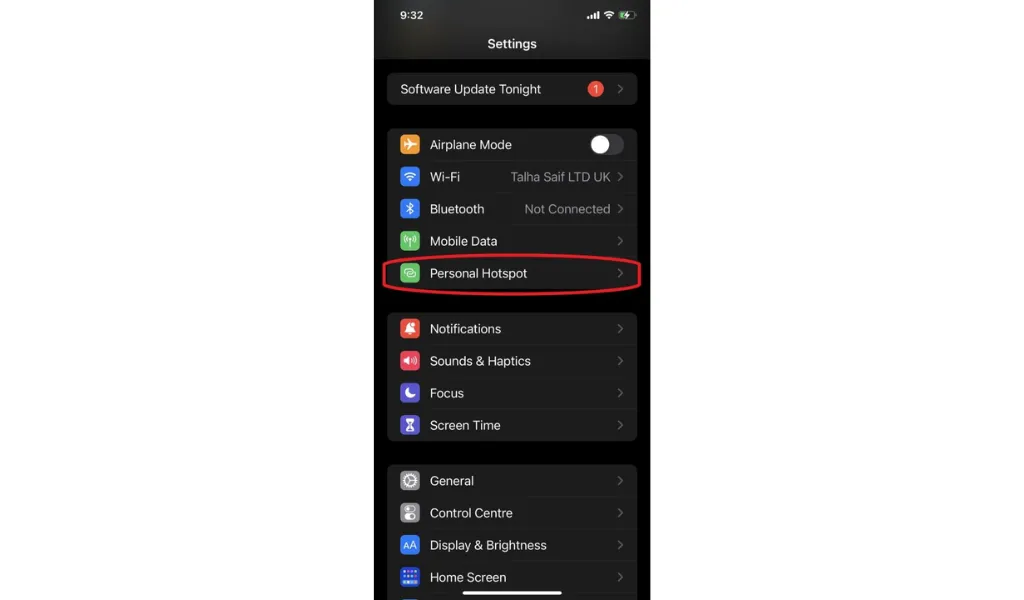 Ph&aacute;t Wifi từ IOS sang m&aacute;y t&iacute;nh&nbsp;
