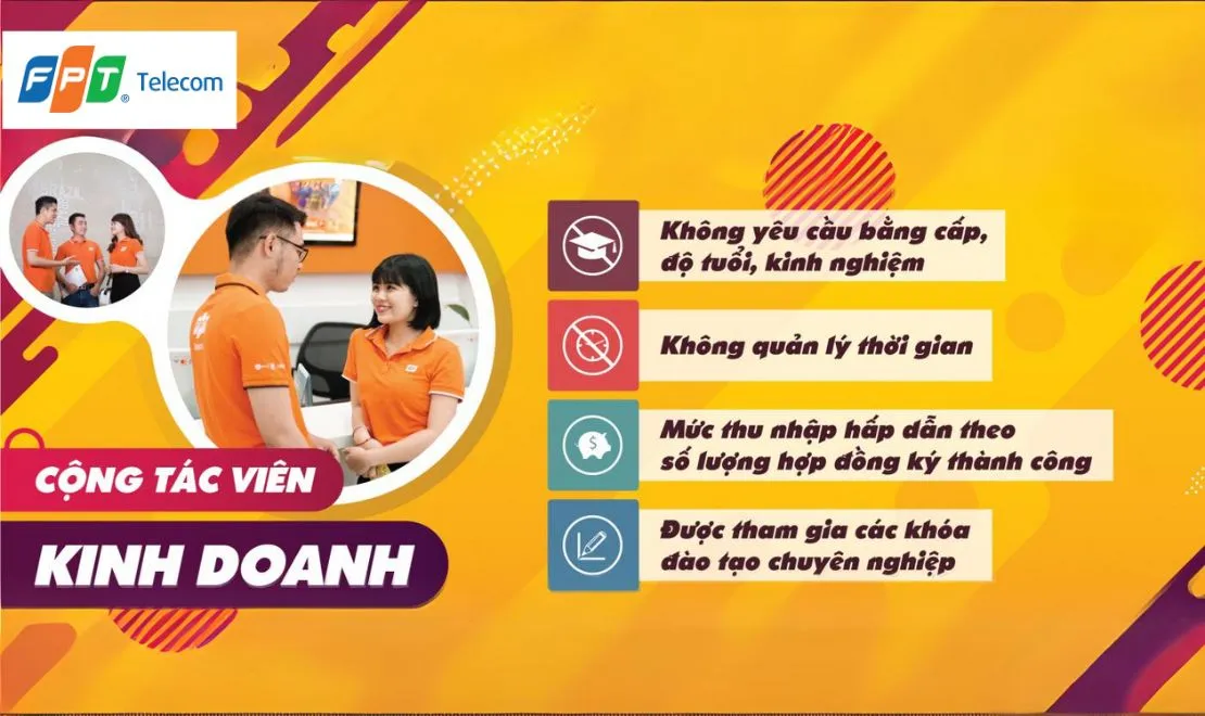 tuyển ctv kinh doanh fpt telecom toàn quốc