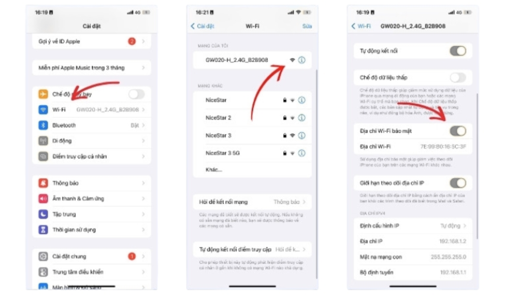 WiFi Cảnh Báo Quyền Riêng Tư (Privacy Warning)