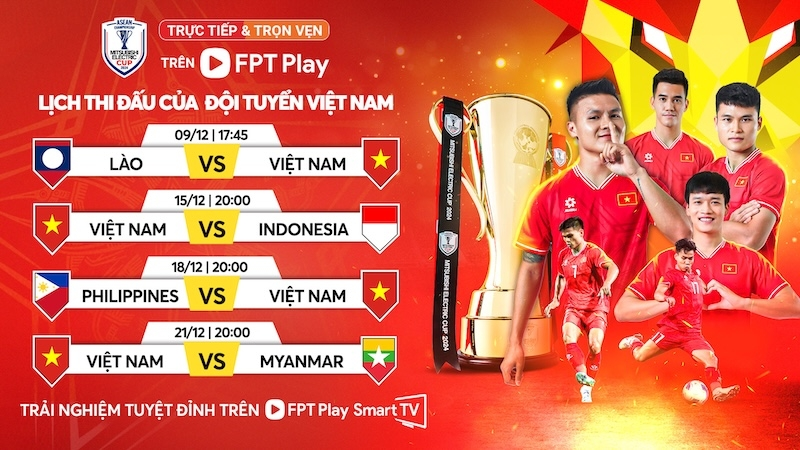 Lịch thi đấu của đội tuyển Việt Nam tại vòng bảng