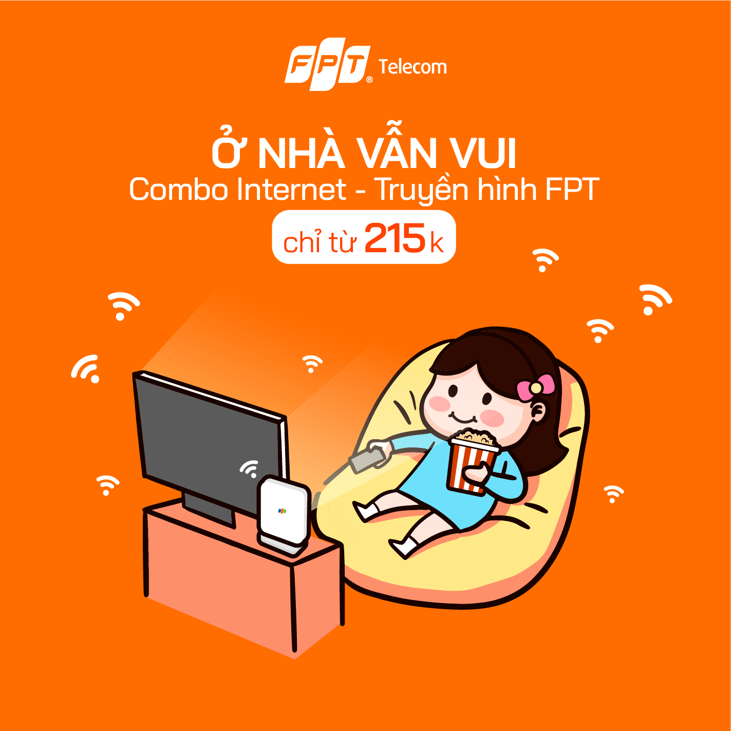 Lắp mạng FPT tại Bắc Ninh- Nâng cấp băng thông gấp đôi với giá cước chỉ từ 185k