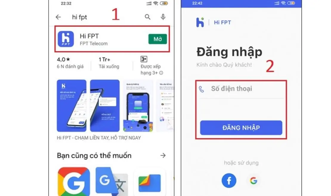 cách đổi pass wifi FPT bằng app Hi FPT