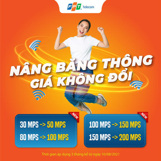 Khuyến mại Lắp mạng wifi FPT quận Bình Thạnh - FPT HCM