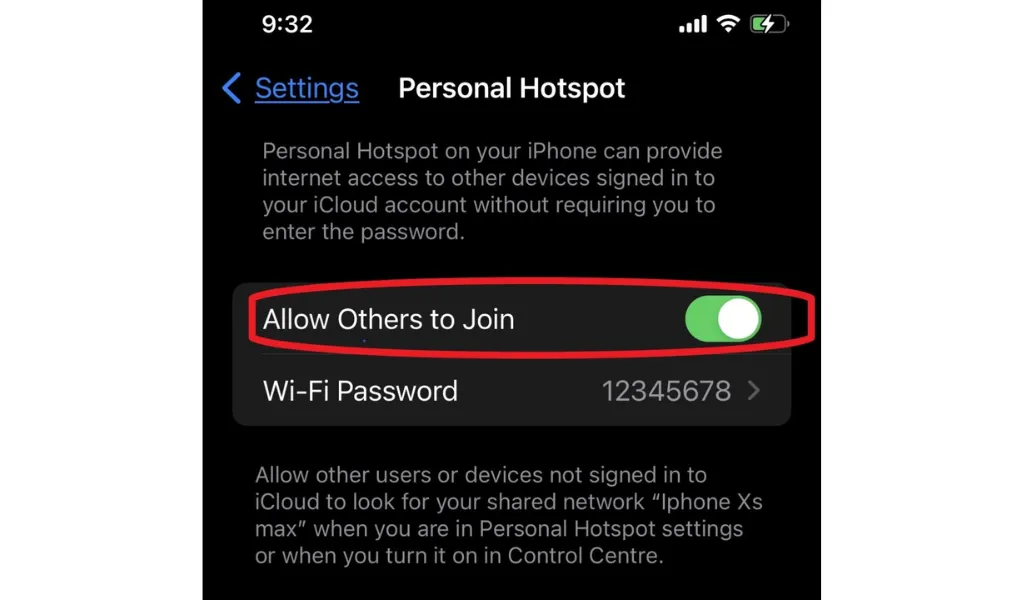 Ph&aacute;t Wifi từ IOS sang m&aacute;y t&iacute;nh&nbsp;