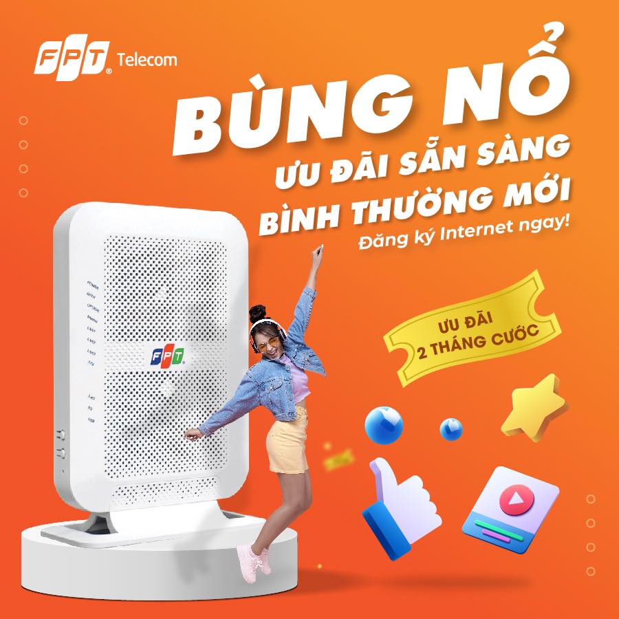 Lắp mạng cáp quang  FPT Quận Long Biên - FPT Telecom
