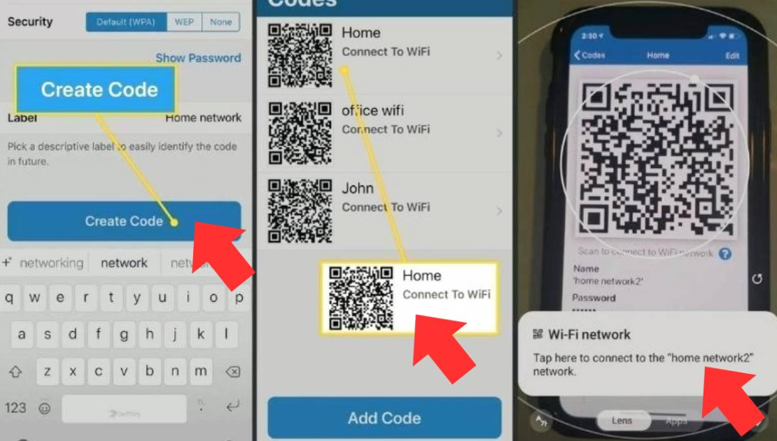 cách chia sẻ WiFi trên iPhone 