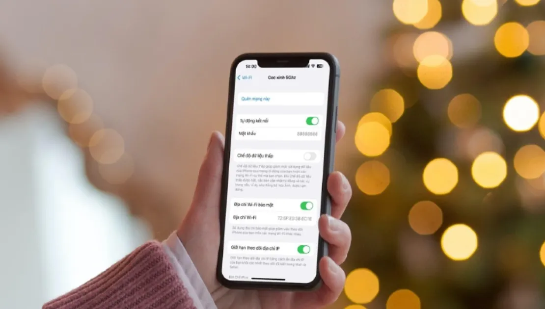 Điện thoại không kết nối được wifi